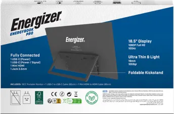 Écran FHD nomade 18,5p — ENERGIZER, vue 3
