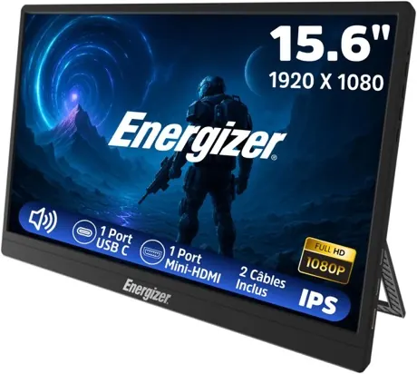 Écran FHD nomade 18,5p — ENERGIZER, vue 2