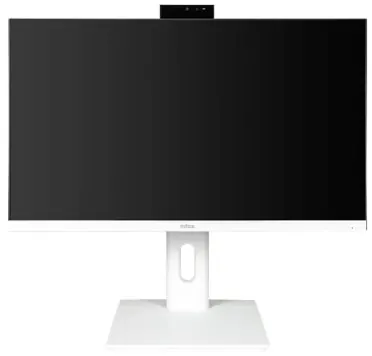 Écran rotatif webcam intégrée nxm24regweb01 24p 75hz 5ms noir — NILOX, vue 1