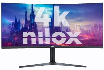 Écran incurvé nxm344kd11 34p 144hz 1ms noir — NILOX, vue 3