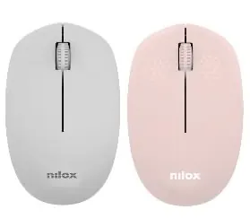 Souris sans fil 1000 dpi noire — NILOX, vue 1