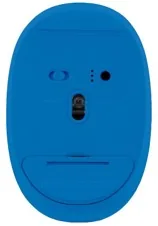 Souris sans fil et bt silence 1600dpi blanche bleue — NILOX, vue 2