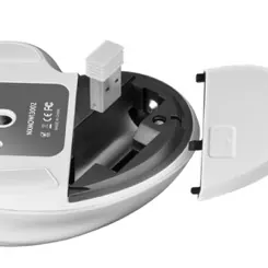 Souris sans fil ergonomique 3200 dpi blanche — NILOX, vue 5