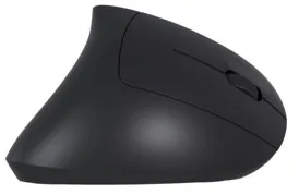 Souris sans fil vertical 3200dpi noire — NILOX, vue 3