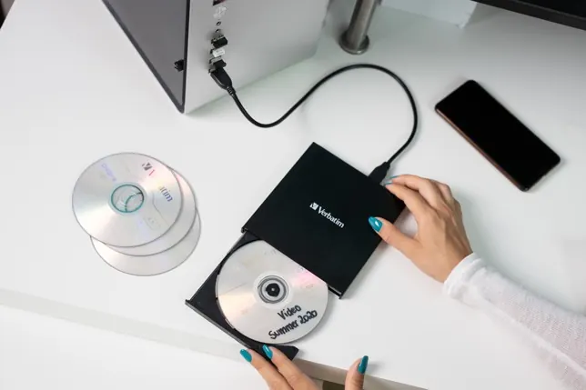 Graveur cd/dvd USB c — VERBATIM, vue 1