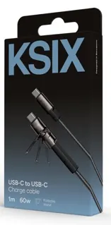 Cable USB c tressé 60w avec support — KSIX, vue 5