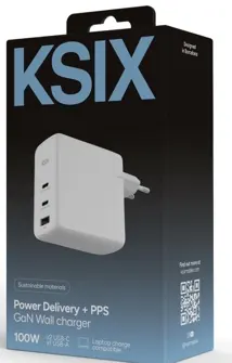 Chargeur gan 65w pd blanc — KSIX, vue 7