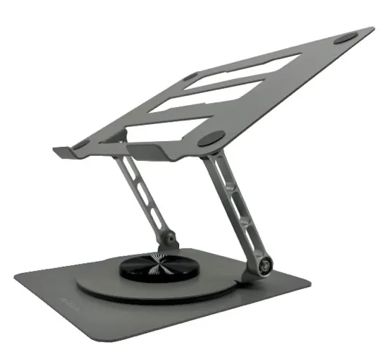 Support PC/tab 15,6p max pliable noir — CELLY, vue 1