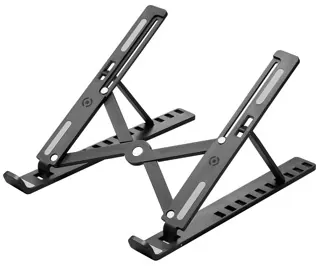Support PC/tab 15,6p max pliable noir — CELLY, vue 2