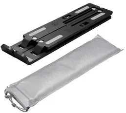 Support PC/tab 15,6p max pliable noir — CELLY, vue 4