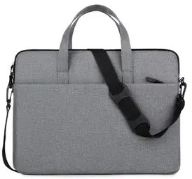 Sacoche 15p messenger grise — CELLY, vue 1