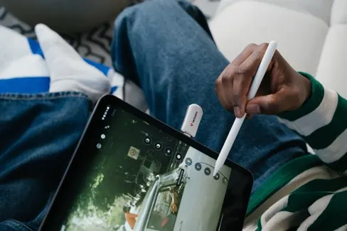 Cle USB c plectra 512go noire — VERBATIM, vue 1