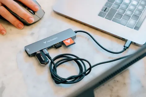 Cle USB c plectra 512go noire — VERBATIM, vue 2