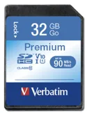 Carte sd classe 10 32 Go — VERBATIM