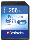 Carte sd premium U1 256 Go — VERBATIM