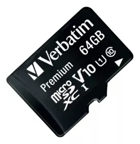 Micro sdhc 32gb classe 10 ac adapt — VERBATIM, vue 5