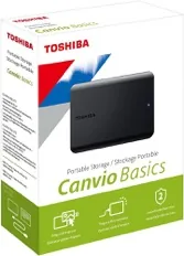 Hdd canvio basics 2022 2,5 pouces 2te — TOSHIBA, vue 2