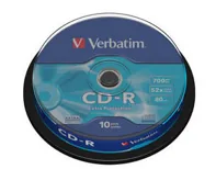 Spindle de 10 cd-r — VERBATIM