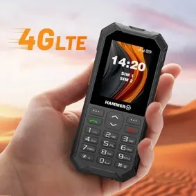 Telephone  hammer 6 noir — HAMMER, vue 2