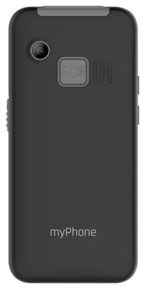 Telephone halo 3 lte noir — MYPHONE, vue 2