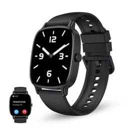 Montre connectee pulse noire — KSIX, vue 1