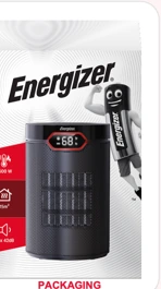 Chauffage céramique PTC Energizer HCC21 — ENERGIZER, vue 2