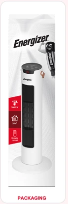 Chauffage céramique sur pied Energizer HCT61 — ENERGIZER, vue 2