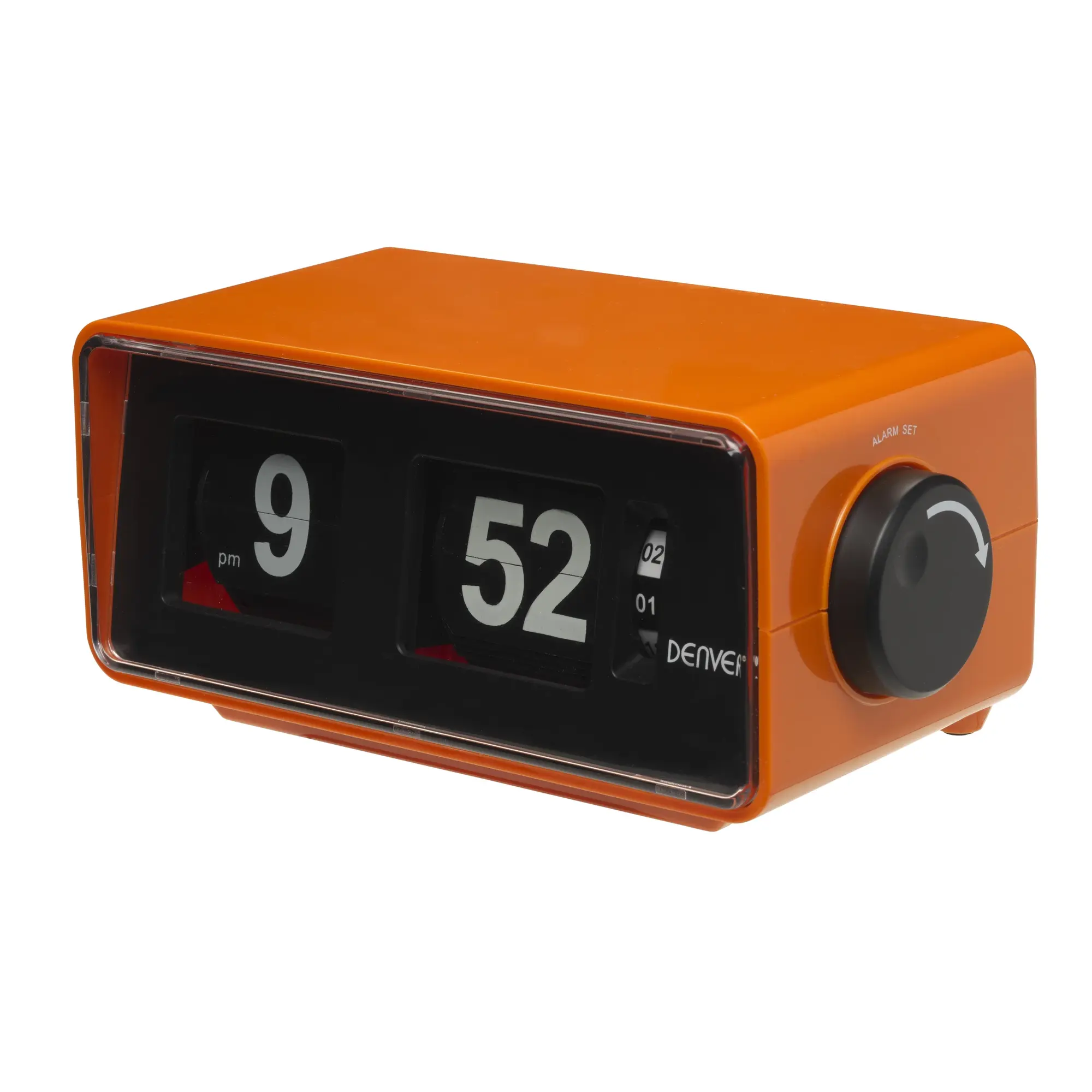 Radio Reveil Retro CR-125 Orange — DENVER, vue 1