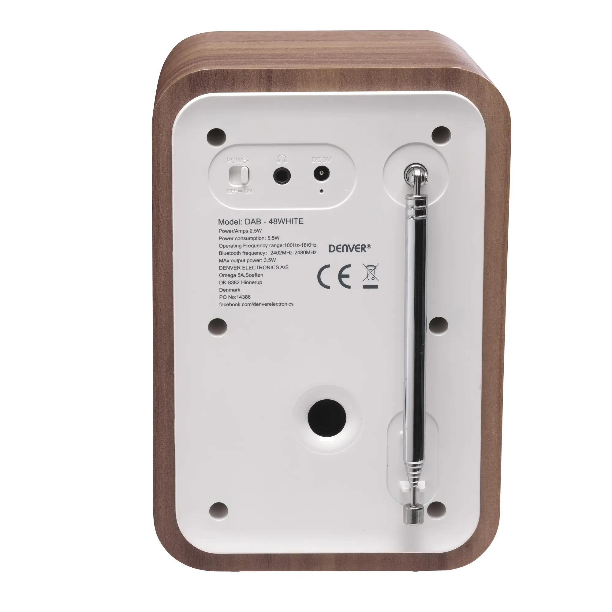 Radio Dab+/fm DAB-48 Bois Blanche — DENVER, vue 7