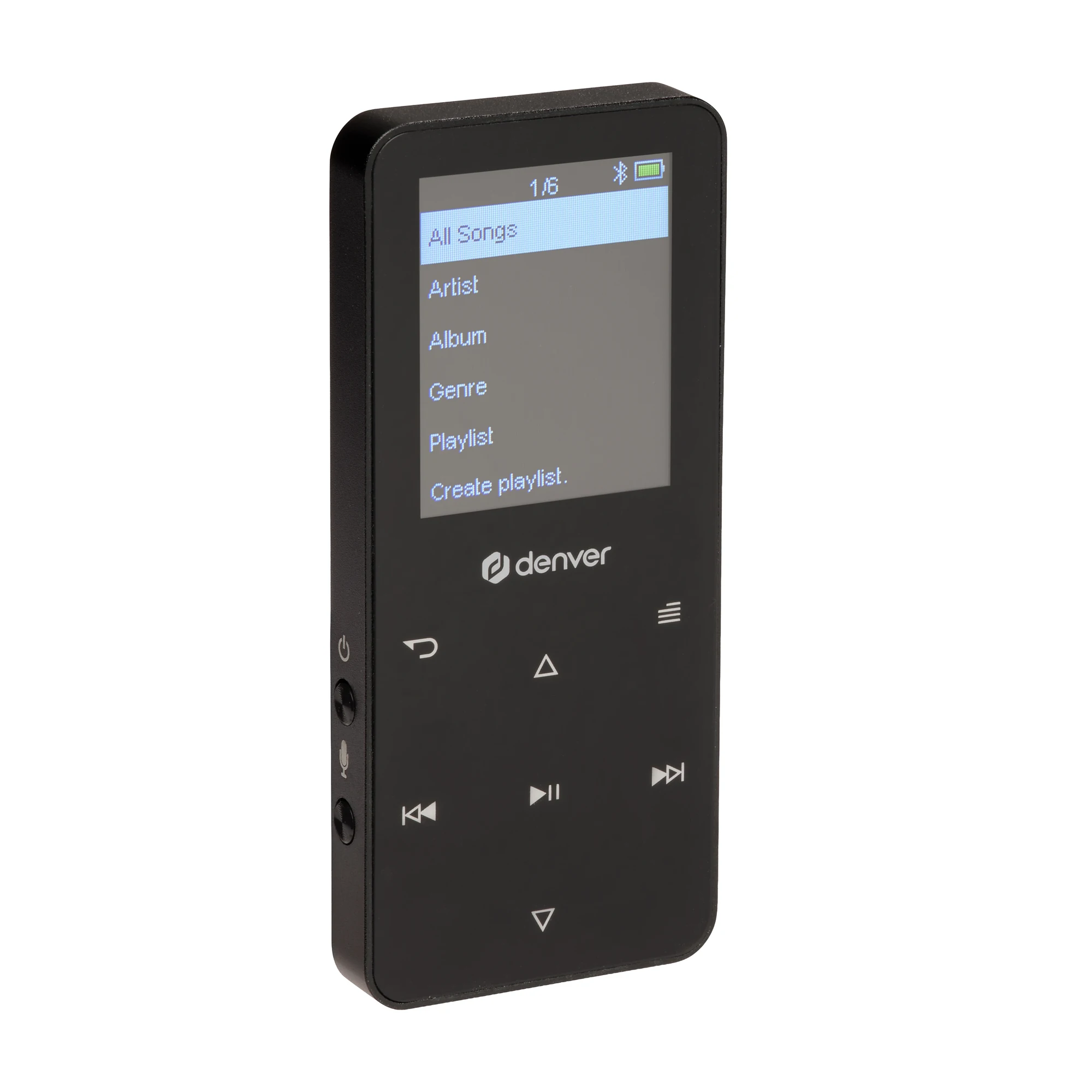 Lecteur mp4 4go mp-1830 noir — DENVER, vue 3