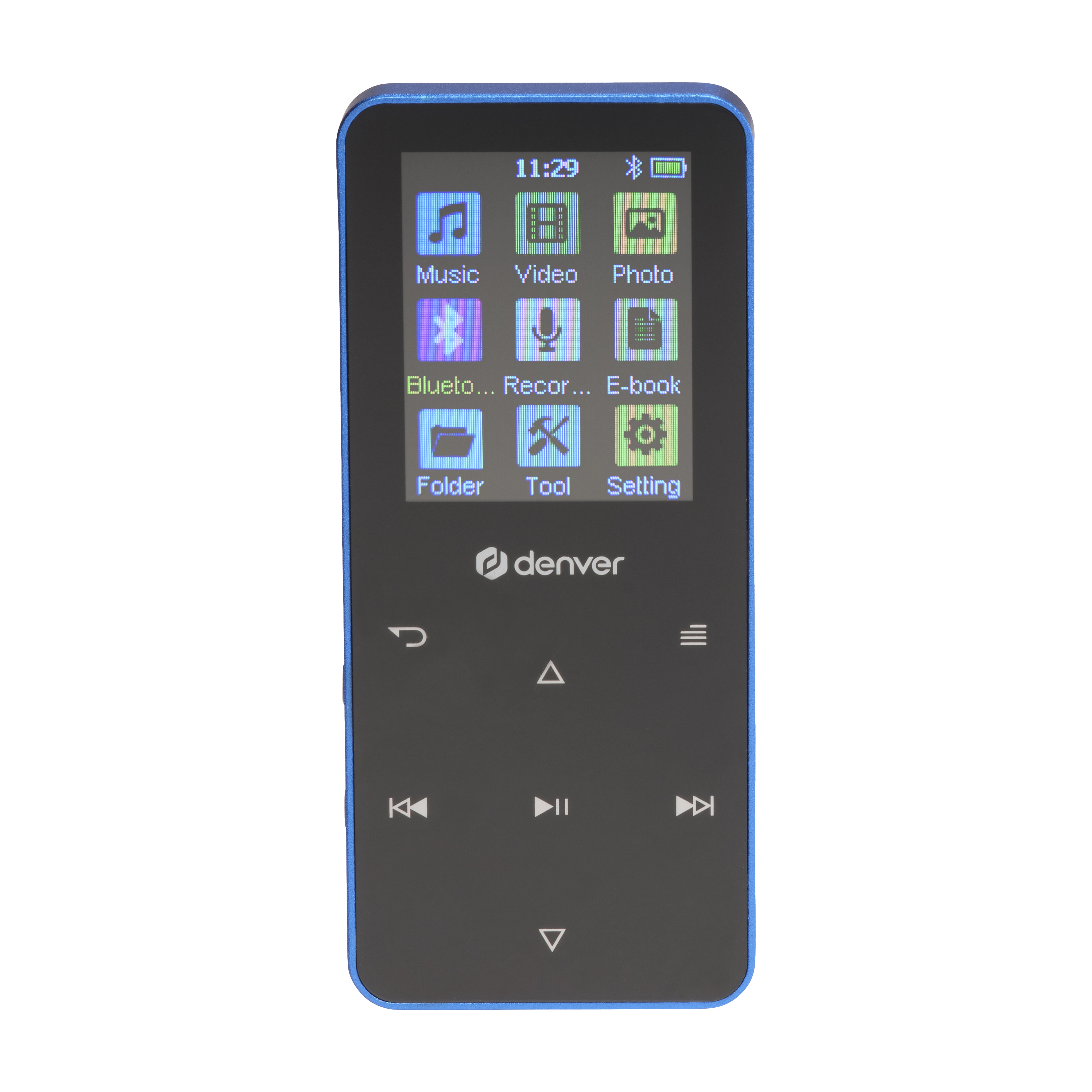 Lecteur mp4 4go mp-1830 bleu — DENVER, vue 1