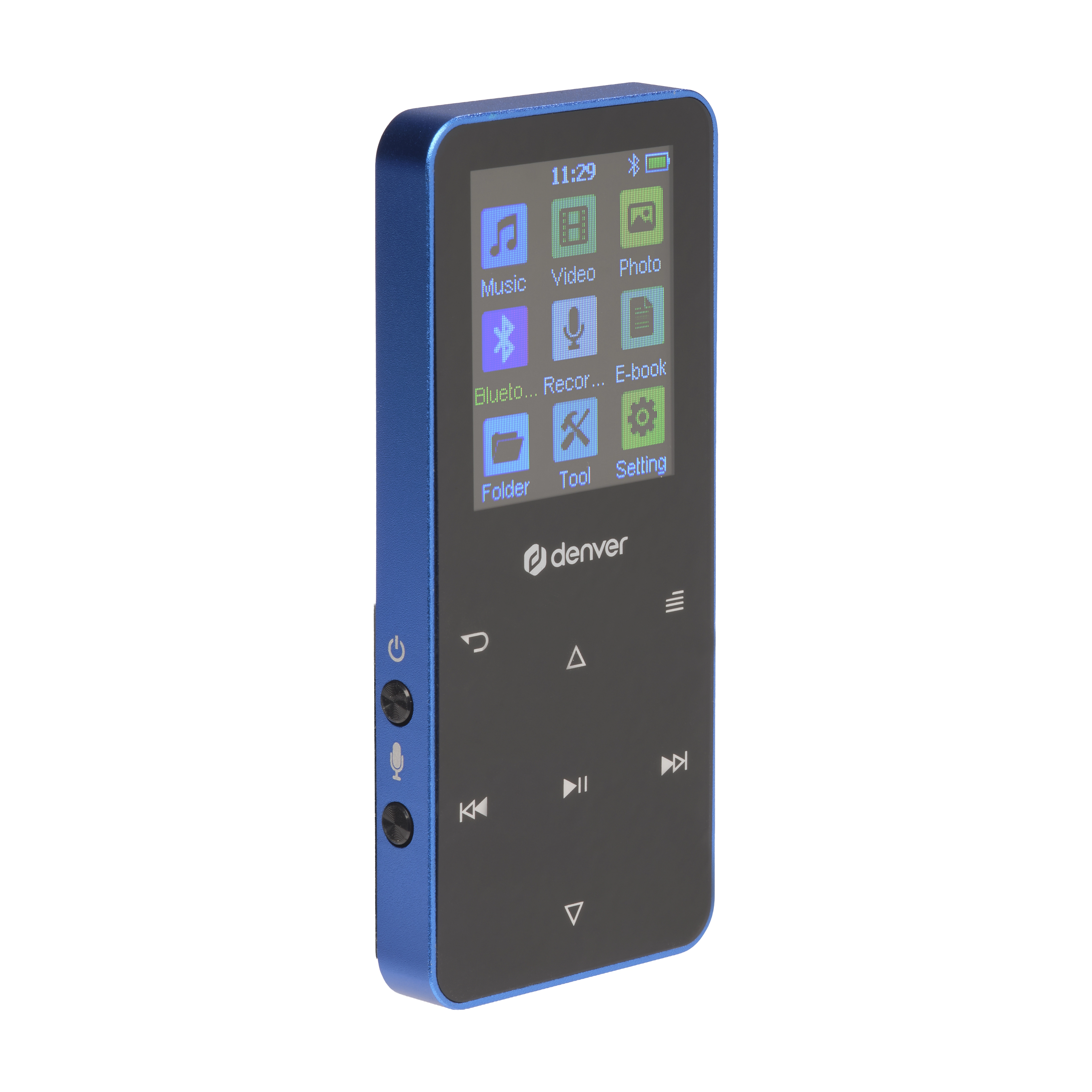 Lecteur mp4 4go mp-1830 bleu — DENVER, vue 4