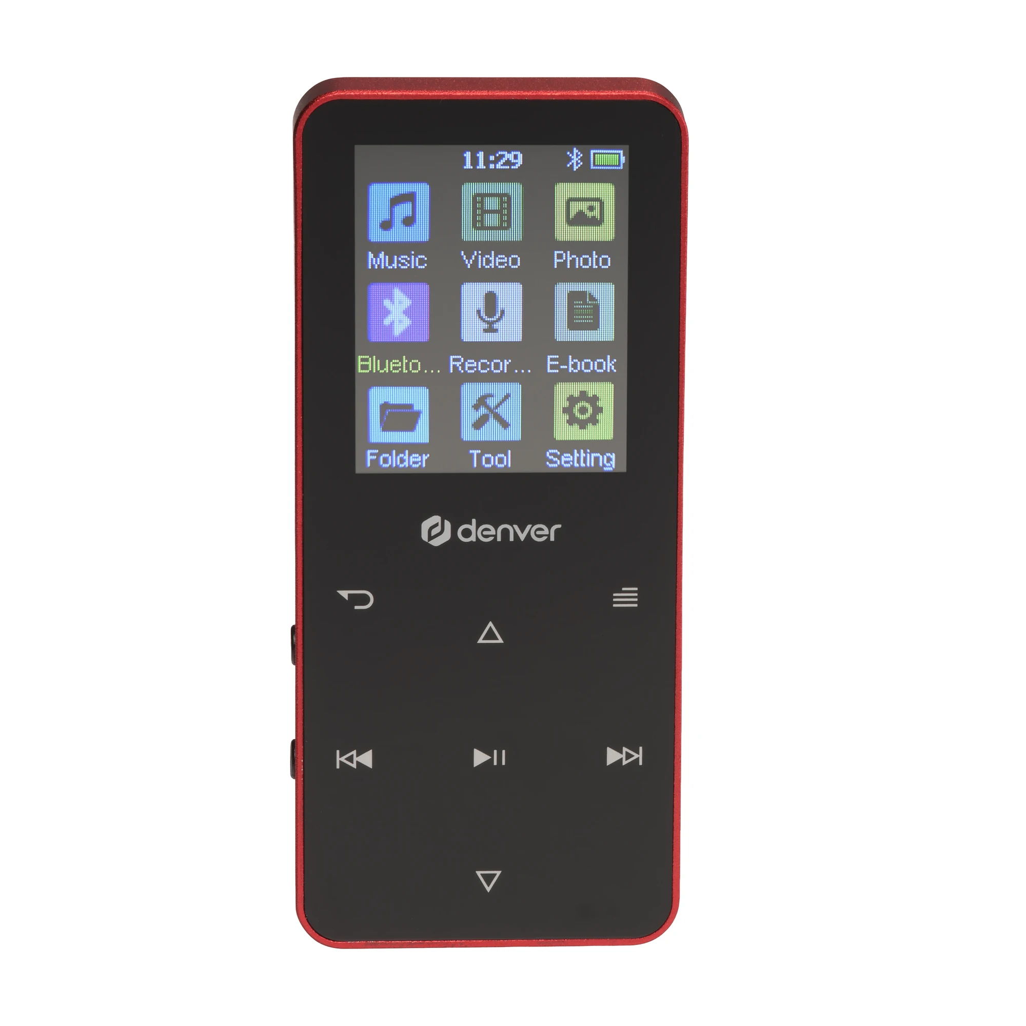 Lecteur MP4 Denver 4 Go MP-1830 rouge — DENVER, vue 1