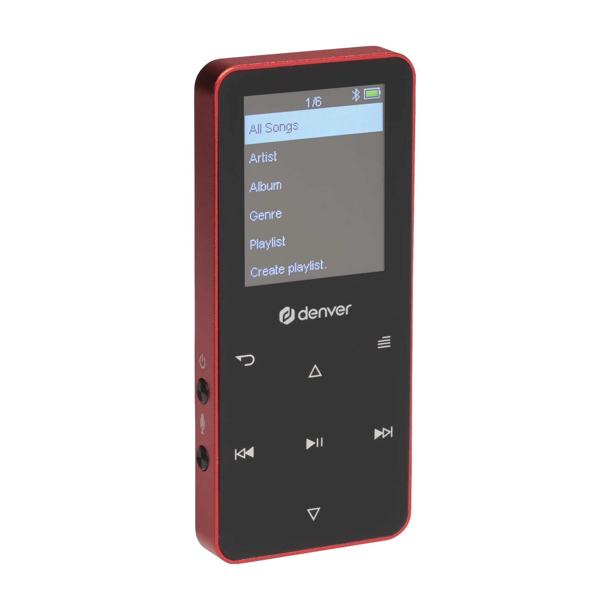 Lecteur MP4 Denver 4 Go MP-1830 rouge — DENVER, vue 2