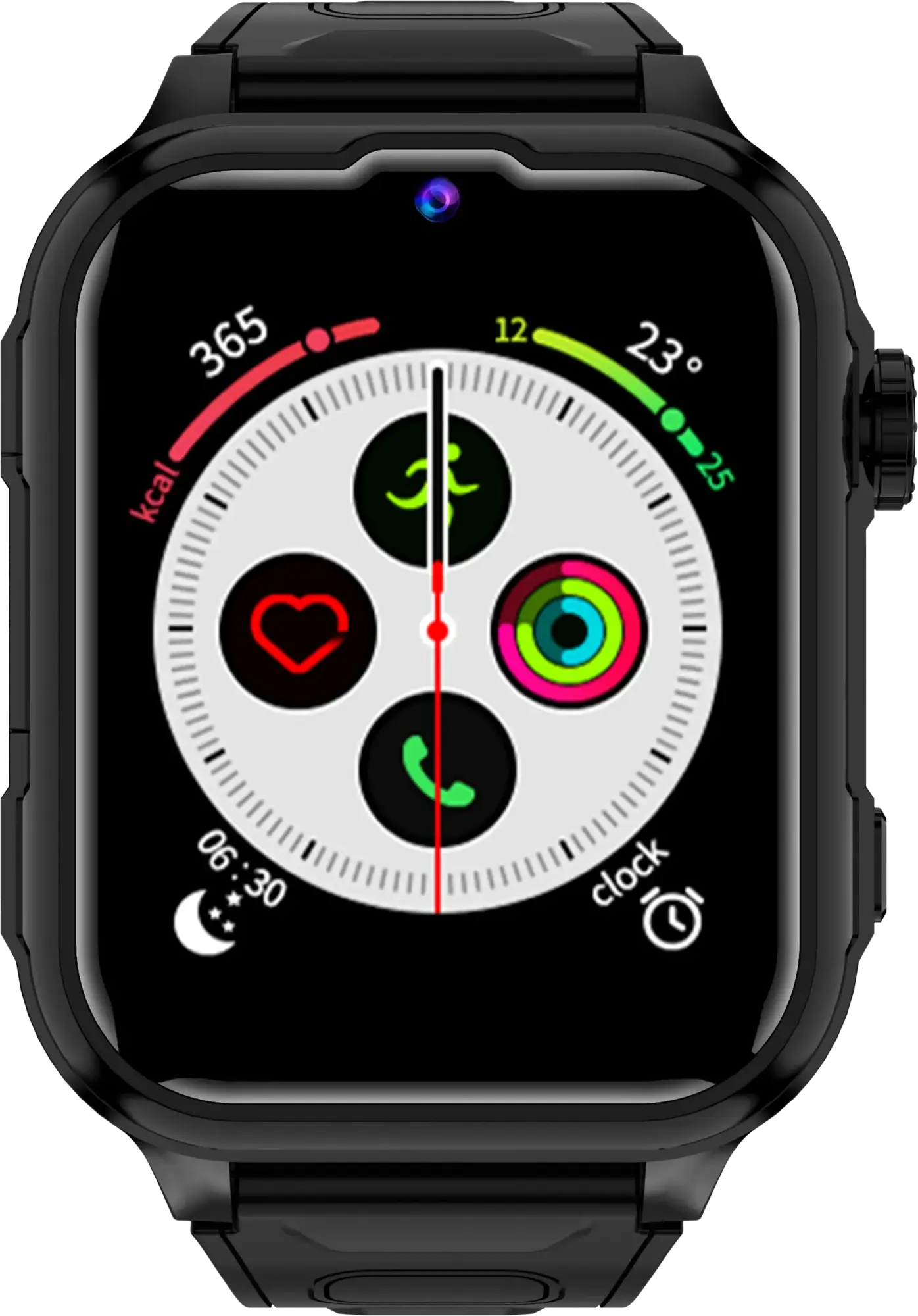 Montre Connectée 4G Kids SWGL-149B Noire — DENVER, vue 1