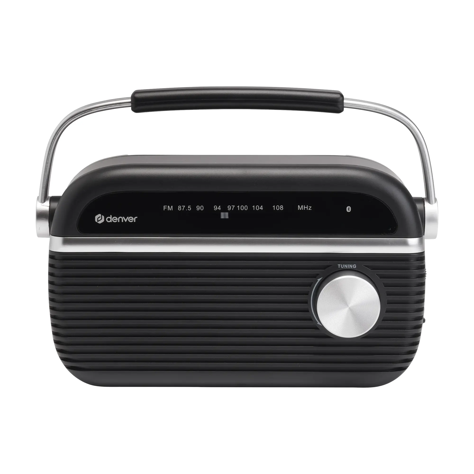 Radio Fm Analogique TRB-67B BT Noire — DENVER, vue 1
