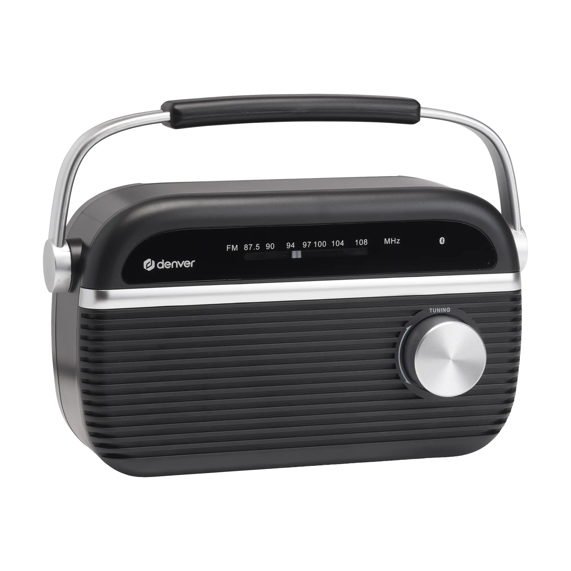 Radio Fm Analogique TRB-67B BT Noire — DENVER, vue 5