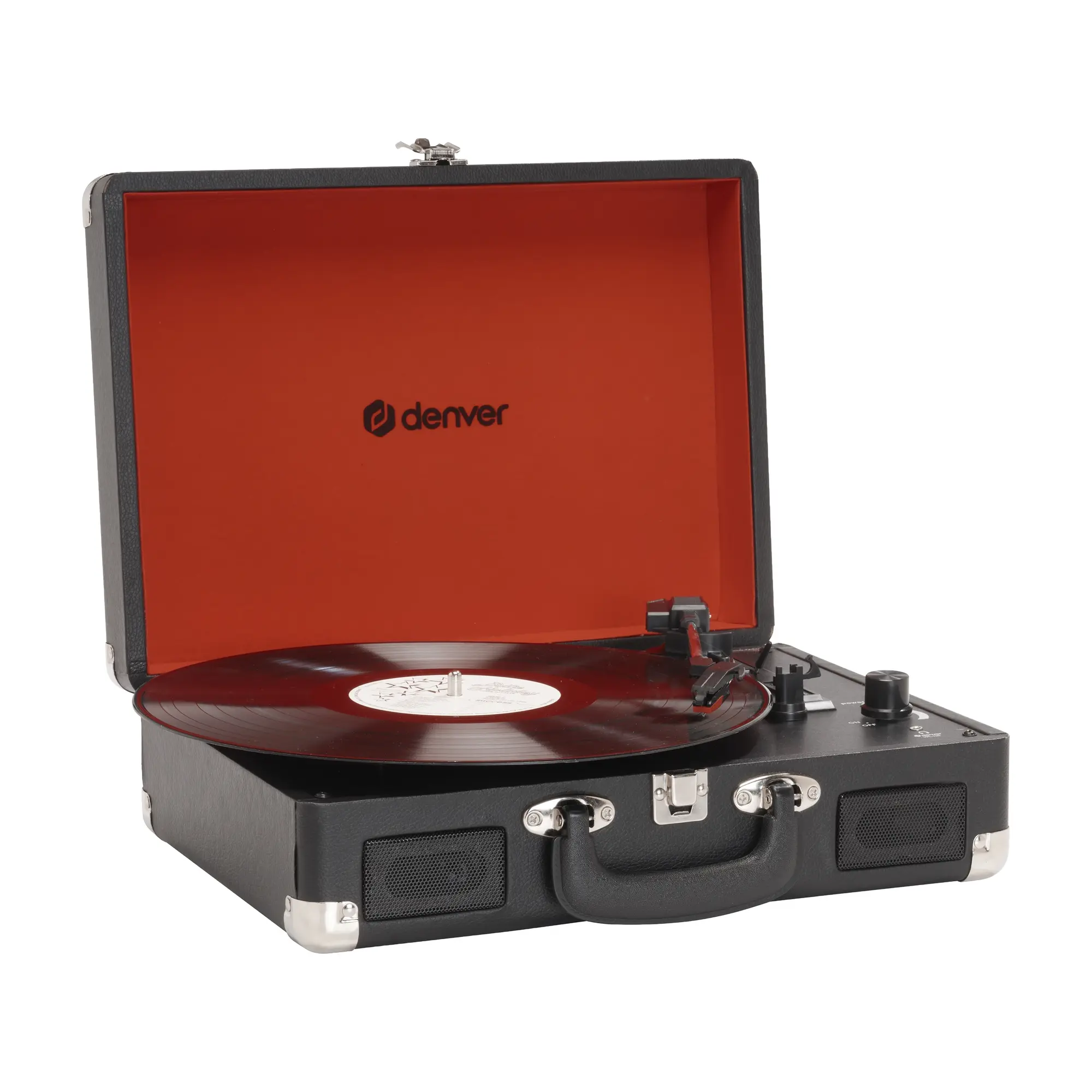 Platine vinyle valise vpl-120r noire — DENVER, vue 5