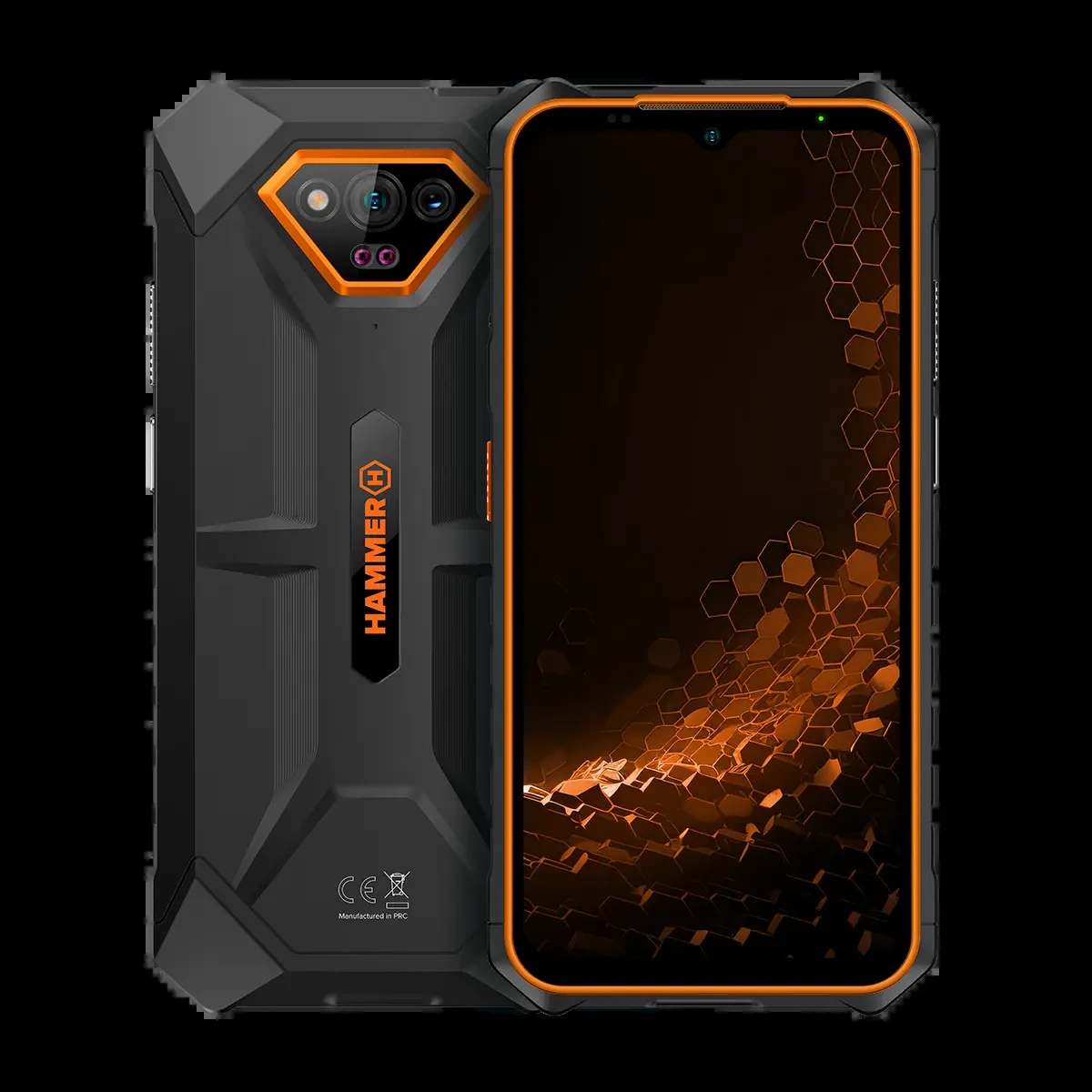 Telephone Iron V Orange — HAMMER, vue 1