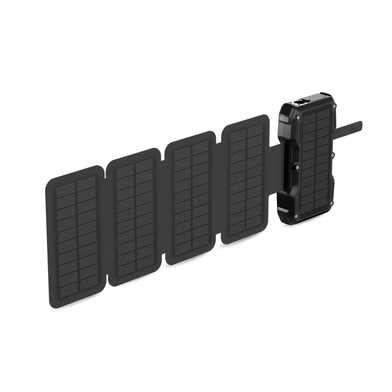 Powerbank Solaire 20000 Mah Noire — HEAD, vue 4