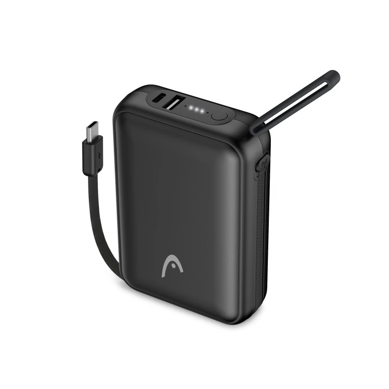 Powerbank 20000 Mah 65W Noire — HEAD, vue 2