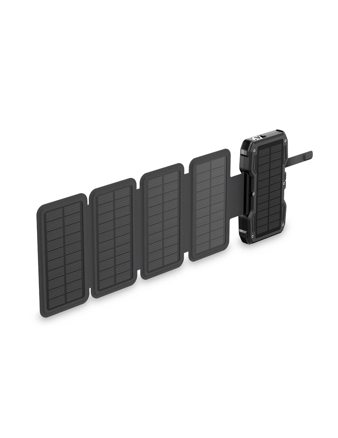 Powerbank solaire 10000 mah noire — HEAD, vue 4
