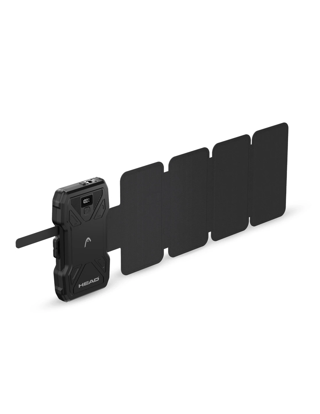 Powerbank solaire 10000 mah noire — HEAD, vue 5