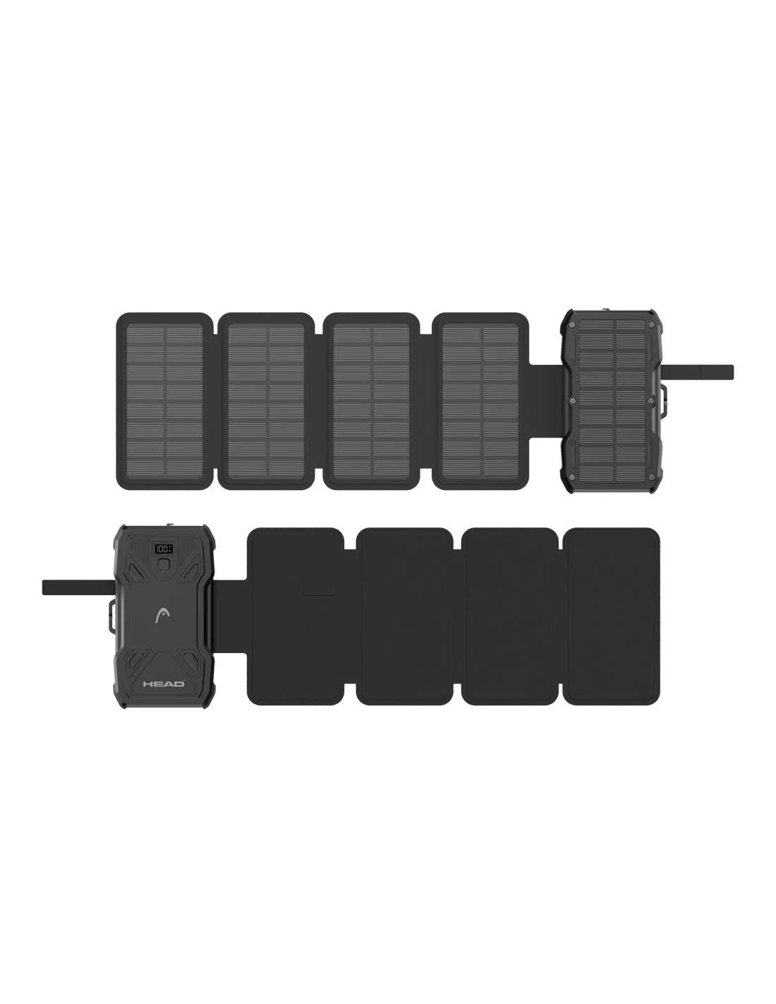Powerbank solaire 10000 mah noire — HEAD, vue 6