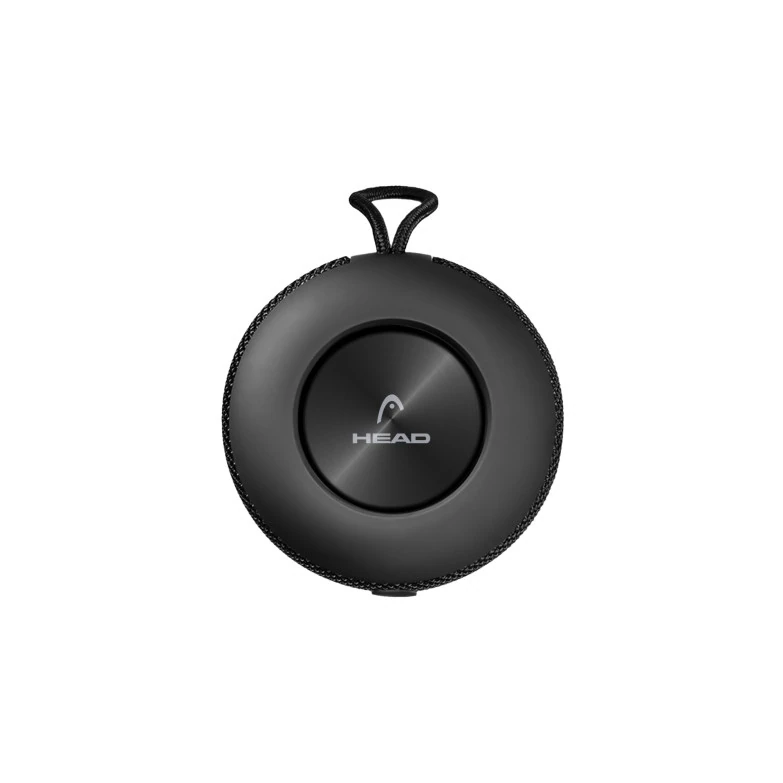 Enceinte bt TWS IPX7 noire — HEAD, vue 3