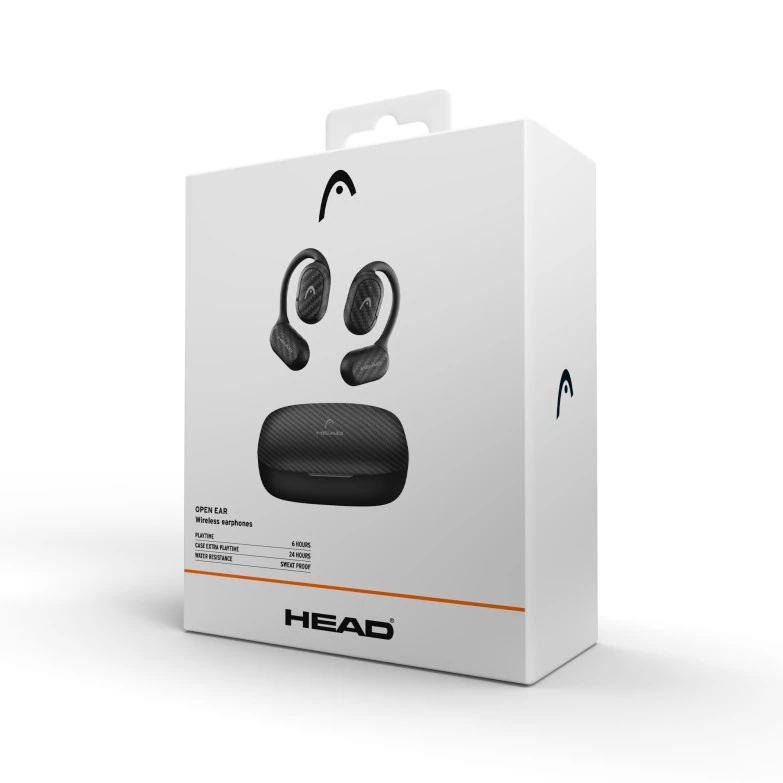 Ecouteur TWS sports open ear noir — HEAD, vue 6