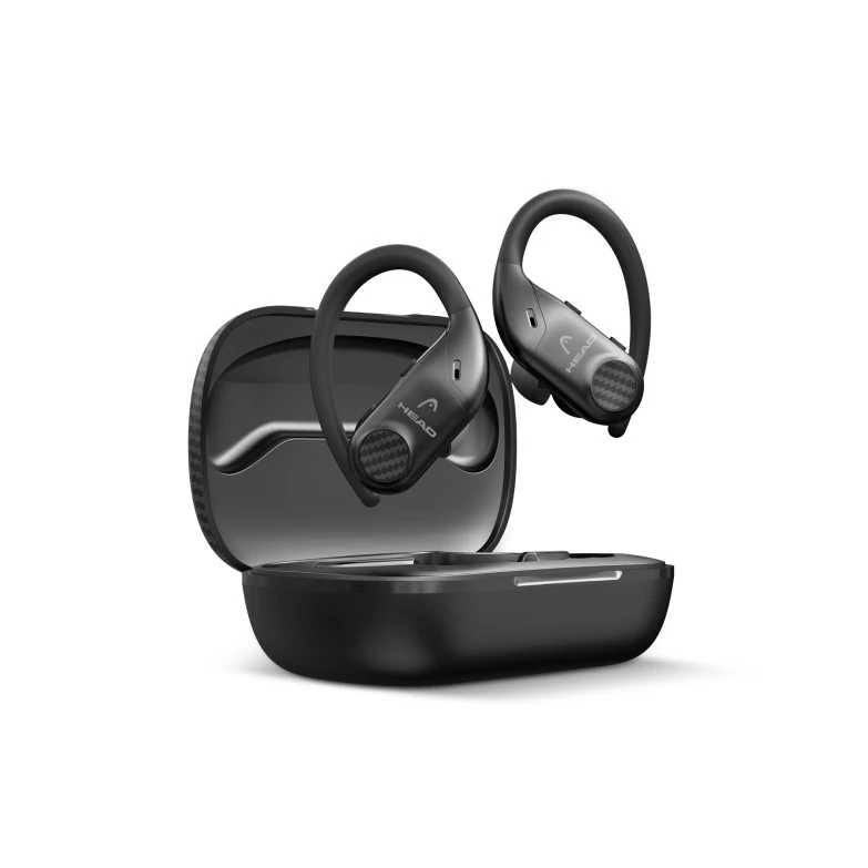 Ecouteur TWS sports ENC noir — HEAD, vue 1