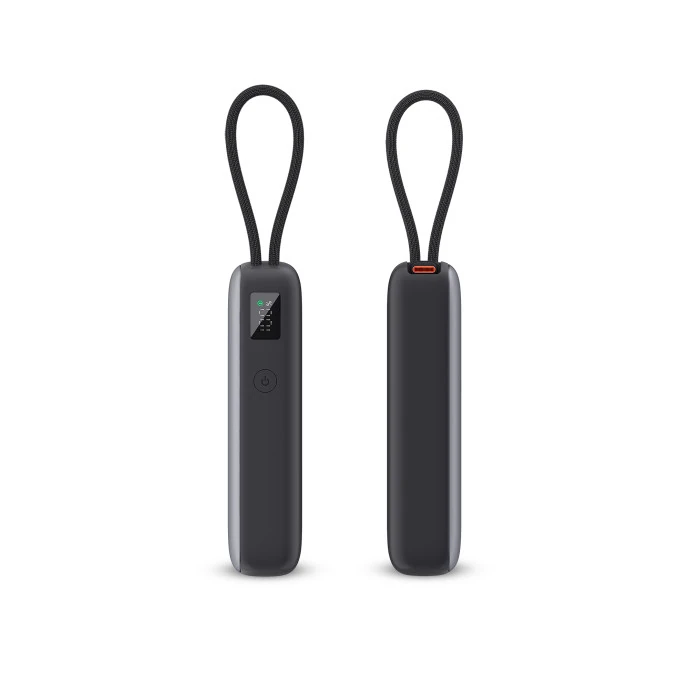 Power Bank Retractable 1000MAH Grise — KSIX, vue 3