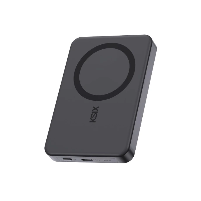 Power Bank Slim Magsafe 10000MAH 20W Noire — KSIX, vue 2