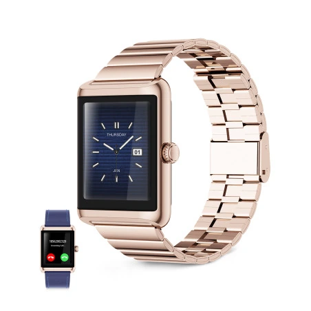 Montre Connectee Nexus Or Et Bleu — KSIX, vue 1
